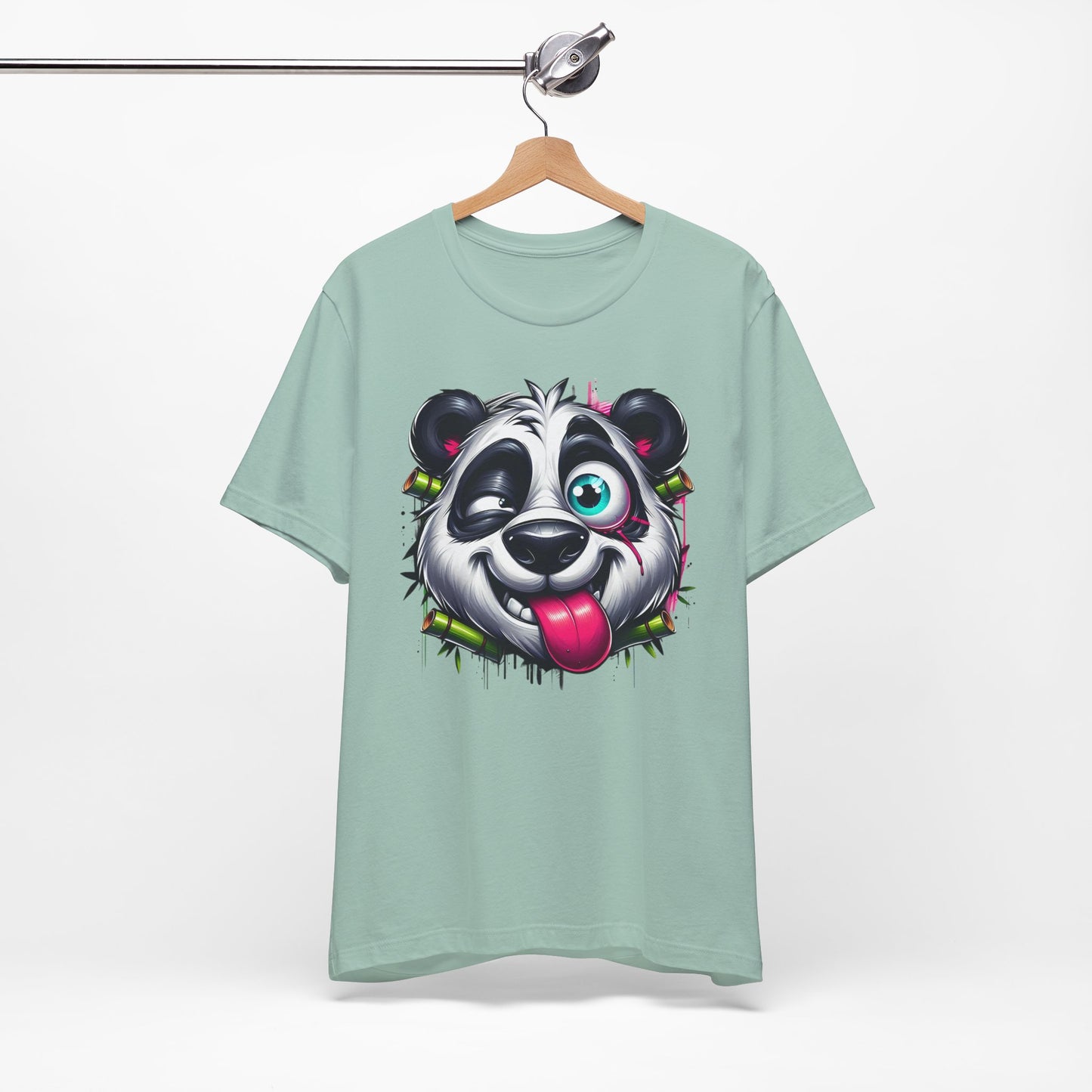 DiDi Panda Shirt, Funny Animal T-Shirt, Cartoon Top, Funny Panda Tee Shirt, Animal Tees, Art Design T-Shirt, Graphic Tee