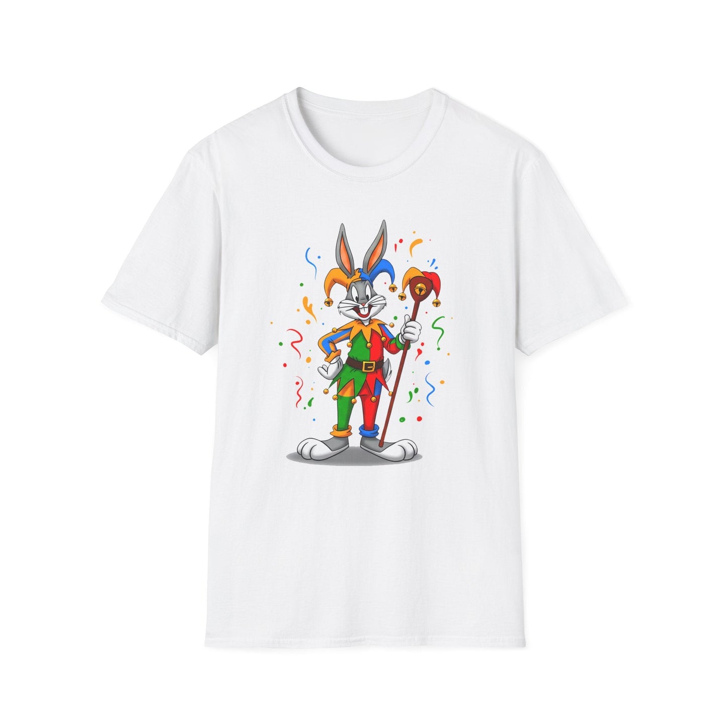 Bugs Bunny Shirt Unisex Short Sleeve T Shirt Cartoon On T Shirt Animation Tee Gildan Softstyle 64000