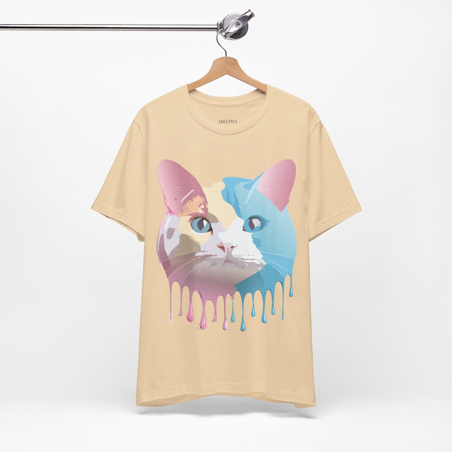 Cat Graphic Tee Unisex Jersey Short Sleeve By Adelpha Art Design