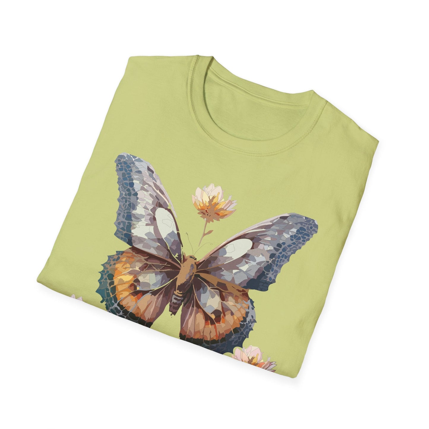Butterfly Shirt Unisex Monarch Butterfly Tee Gildan Softstyle 64000 Ring Spun Cotton