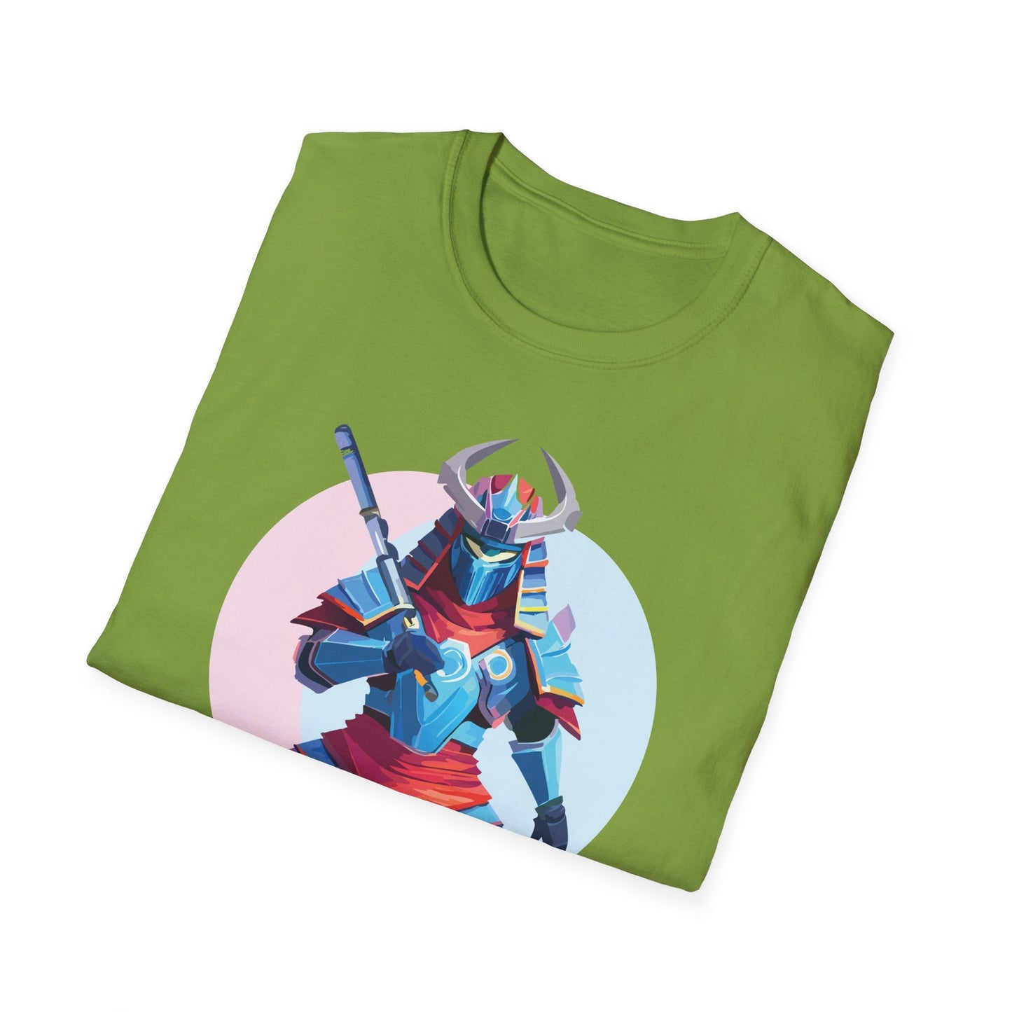 Samurai T Shirt Unisex Softstyle Tee Made From 100 Percent Ring Spun Cotton Gildan 64000