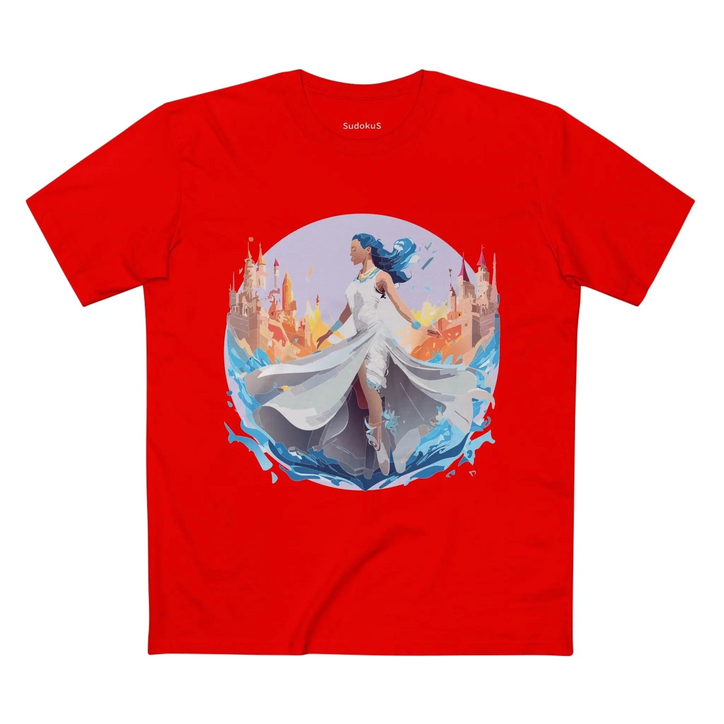 Dancer Graphic Unisex 100 Cotton Staple Tee 3