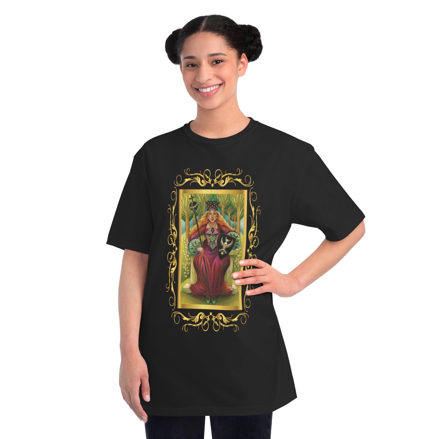 Camiseta unisex de algodón orgánico con cartas del tarot