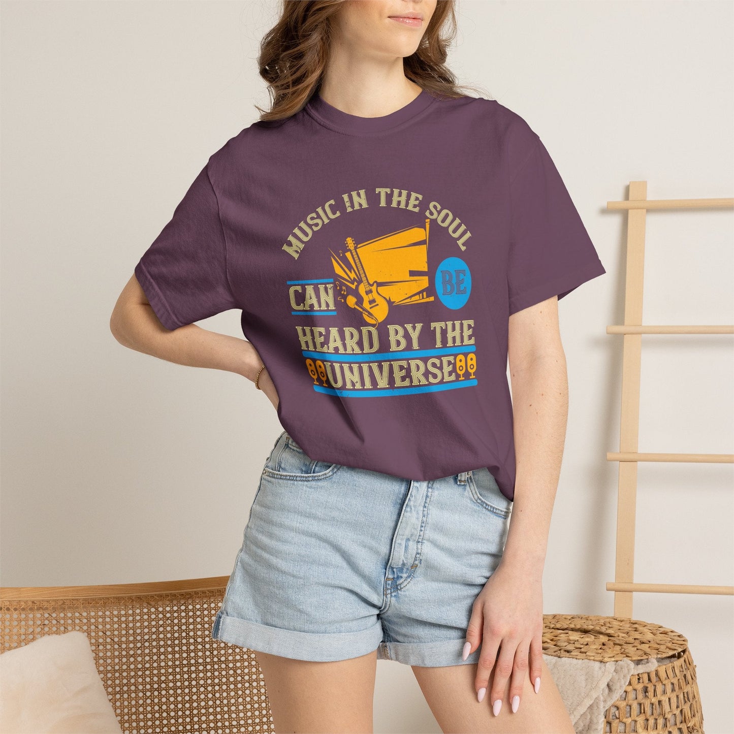 Music Graphic Design Unisex Cotton T-shirt m25