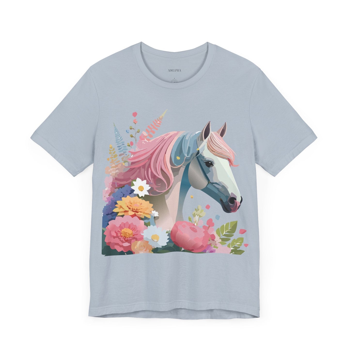 Horse Graphic Unisex 100 Cotton Vintage Animal Art T-Shirt 3