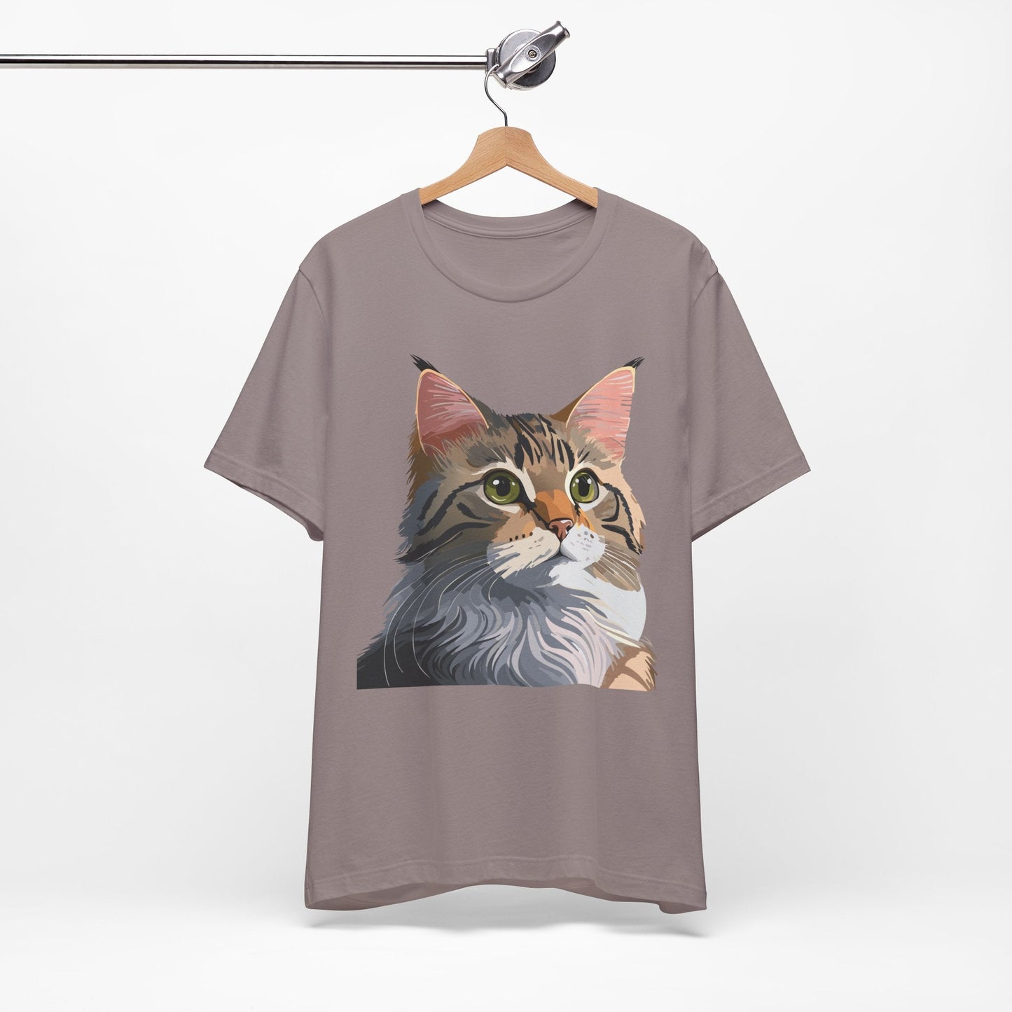 Unisex Animal Shirt Art Design Tee With Wild Animals Short Sleeve Comfort Wear Everyday