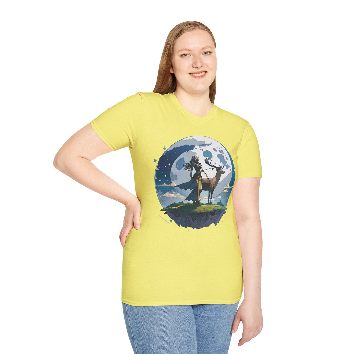 Women Graphic T Shirts Art Design Shirt Unisex Softstyle Gildan 64000 Tee Cotton Everyday Comfort