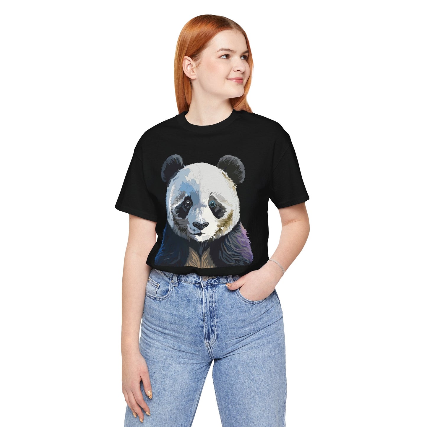 Unisex Animal Graphic Art Tee Shirt Softstyle Cotton Gildan 64000 Wild Animals Design