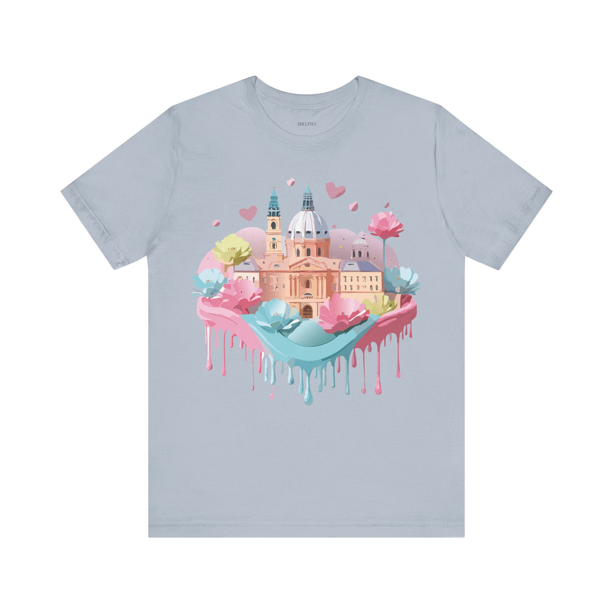 Unisex Cotton Bella+Canvas Tee with Prague