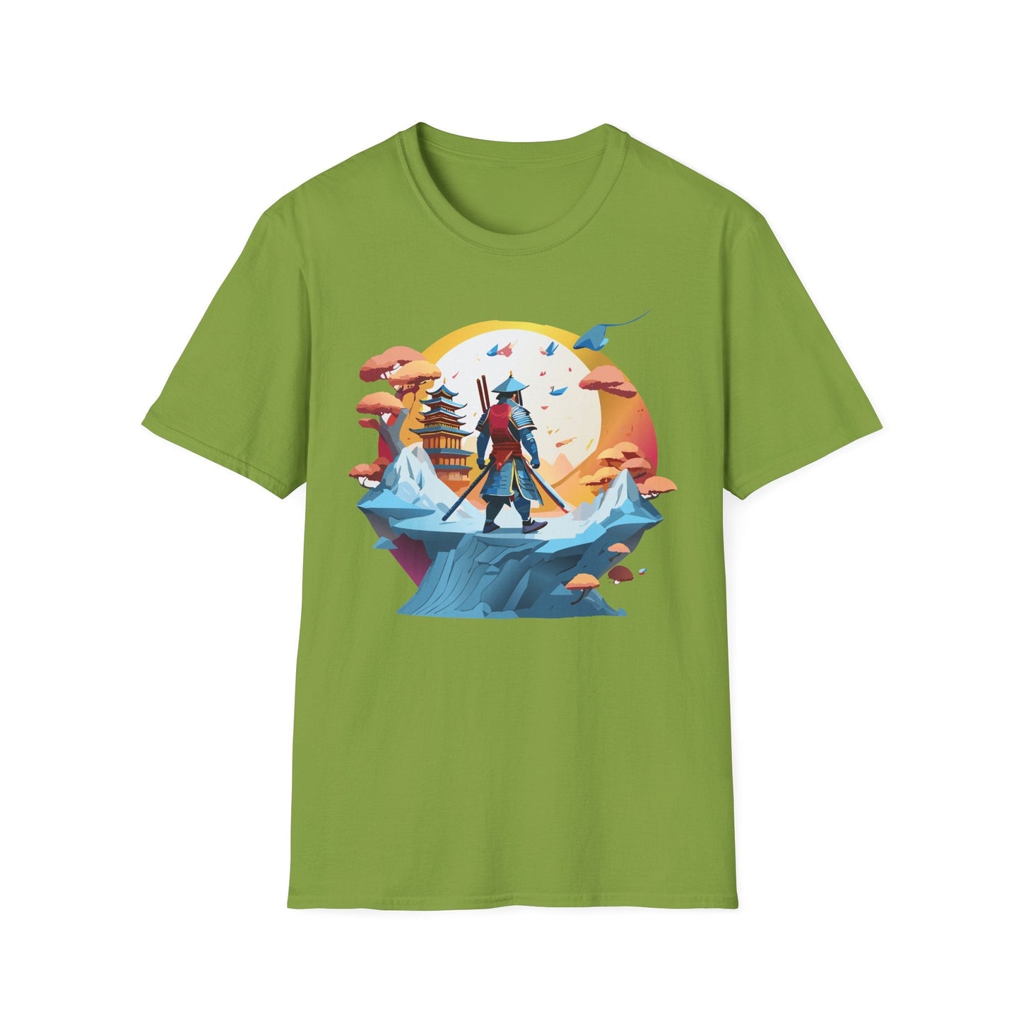 Samurai Shirt Unisex T Shirt Softstyle 64000 Gildan Tee For Everyday Comfort Durable Breathable