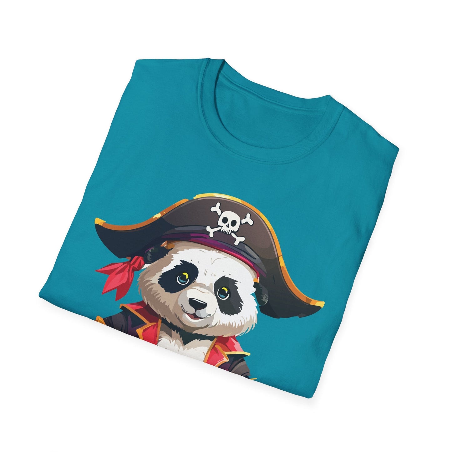 Panda Shirt Unisex Panda Tee Softstyle 64000 Gildan 100 Percent Cotton Animal Tee
