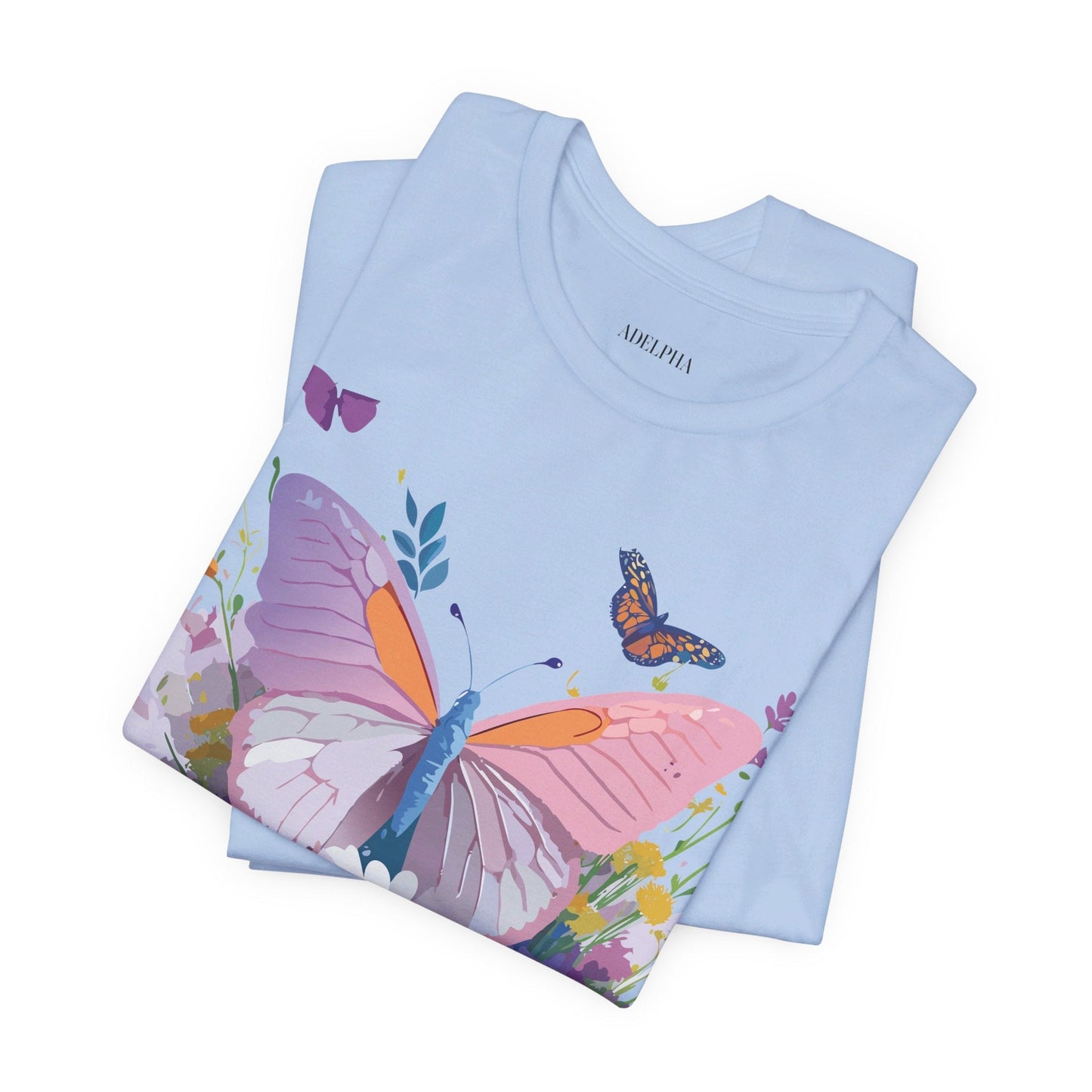 Adelpha Butterfly Graphic Tee Unisex Short Sleeve Shirt Premium Artwork