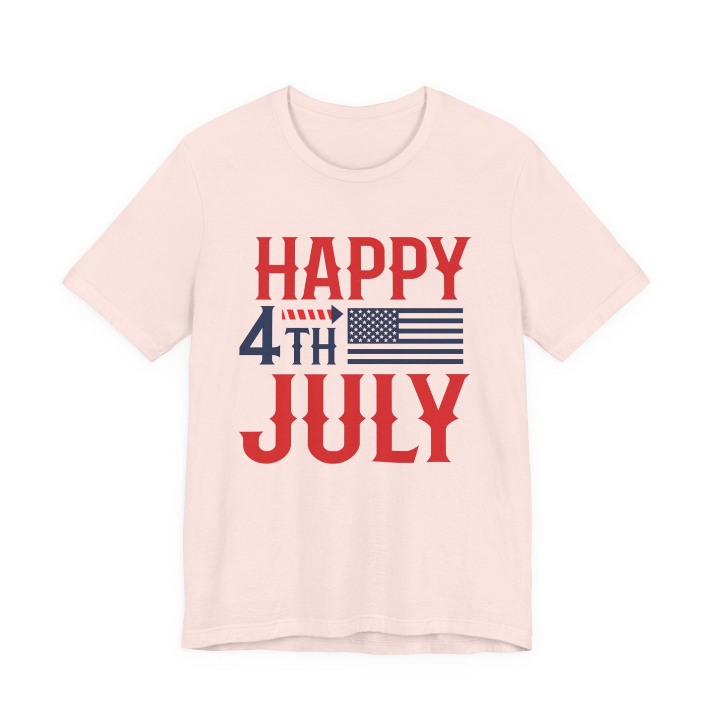 American Flag Graphic Unisex Cotton T-Shirt 011