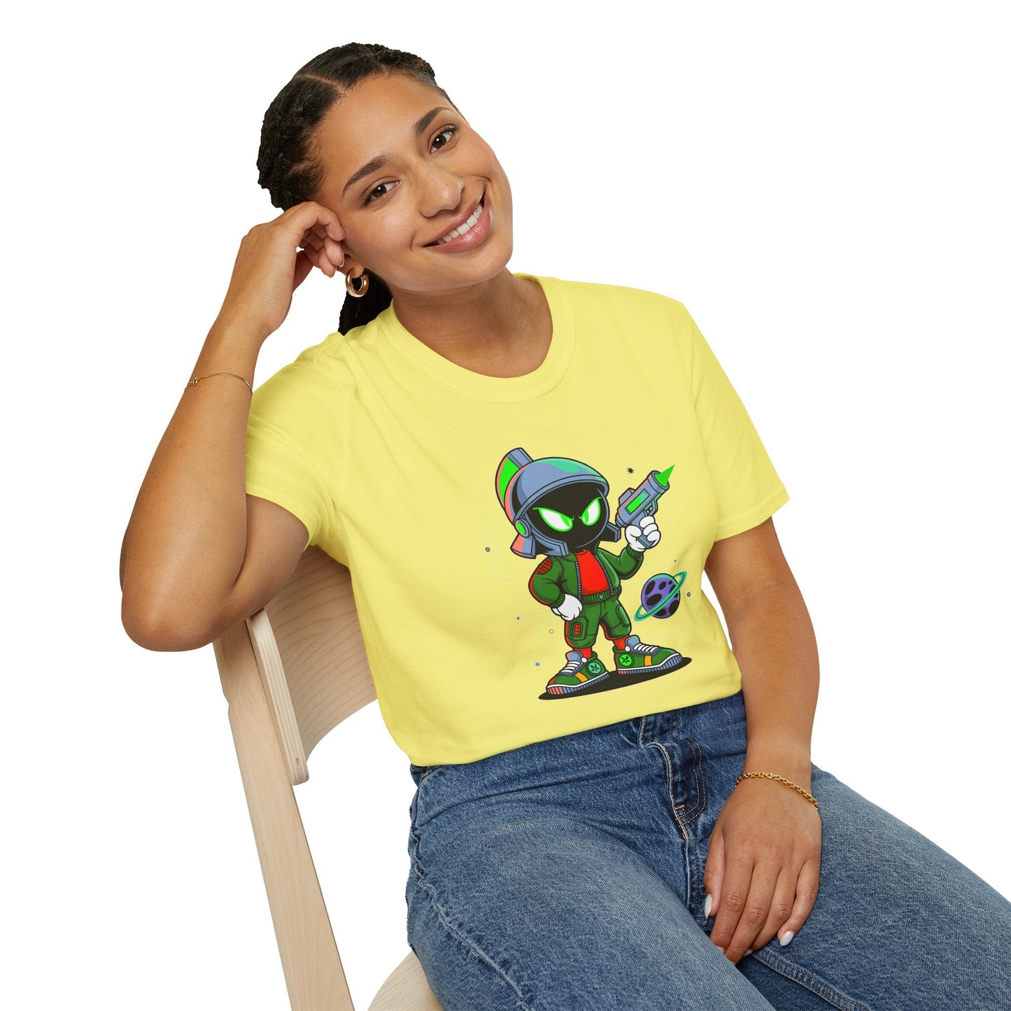 Unisex Cartoon T Shirt With Animation Design Funny Animals Tee Shirt For All Ages