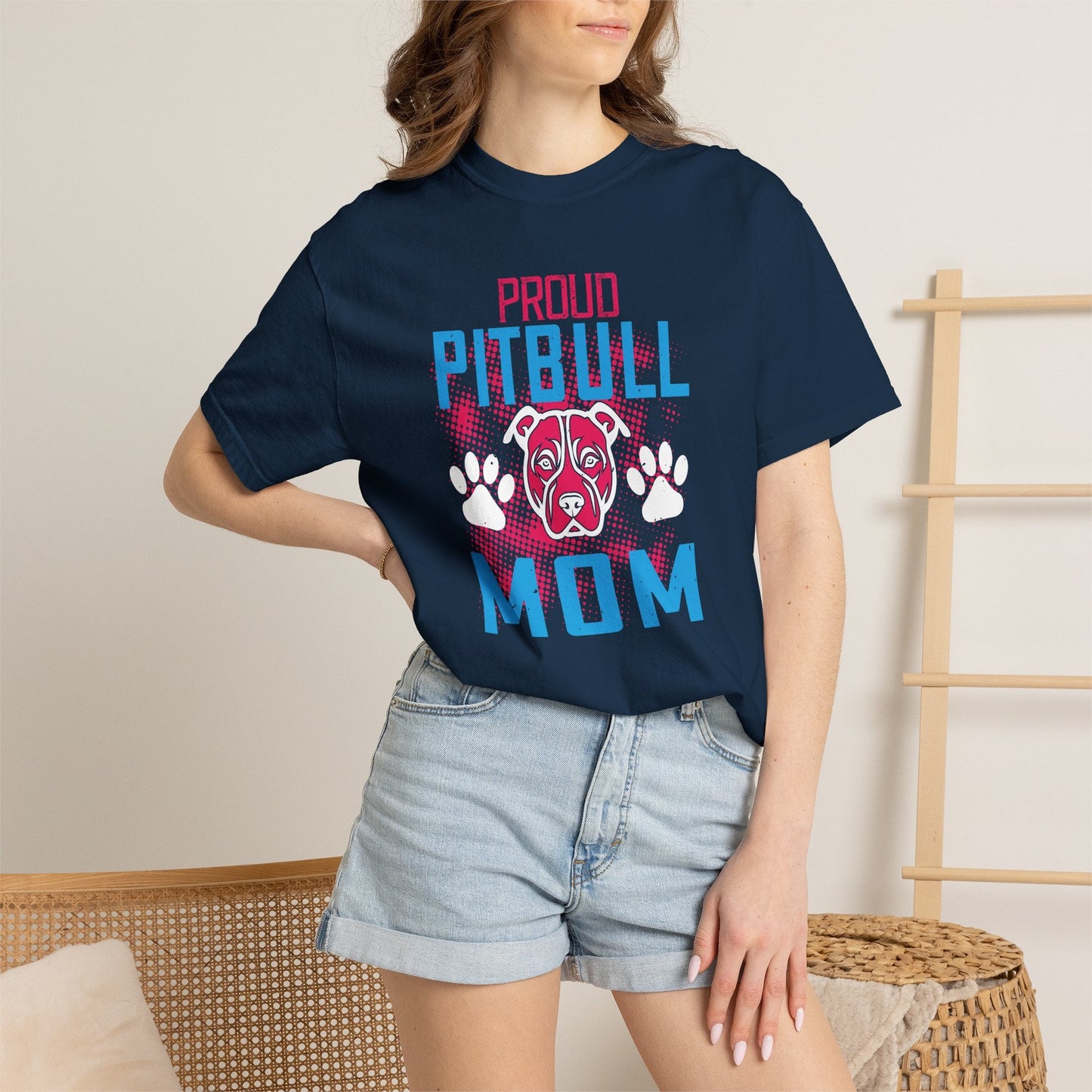 Mom T-shirt Mother Day Mama Tee Unisex Comfort Colors Garment-Dyed Cotton h91