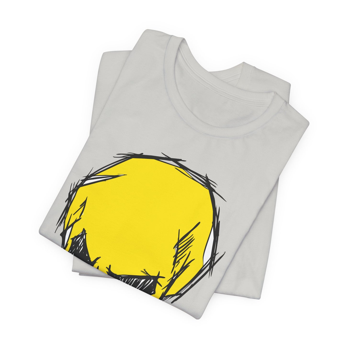 2-Yellow Skull Graphic Design Tee, Skull Shirt, Vintage Tees, Art Design T-Shirt, Vintage Graphic Tee, Art Shirts with Skulls