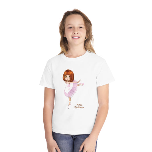 Youth Tee Shirt with Little Ballerina