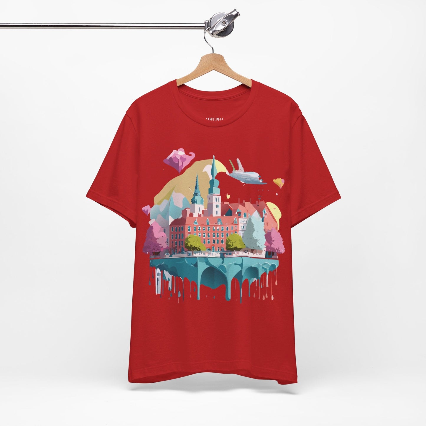 Germany Graphic Tee Unisex Jersey Short Sleeve Vintage Inspired Art Shirt By Adelpha