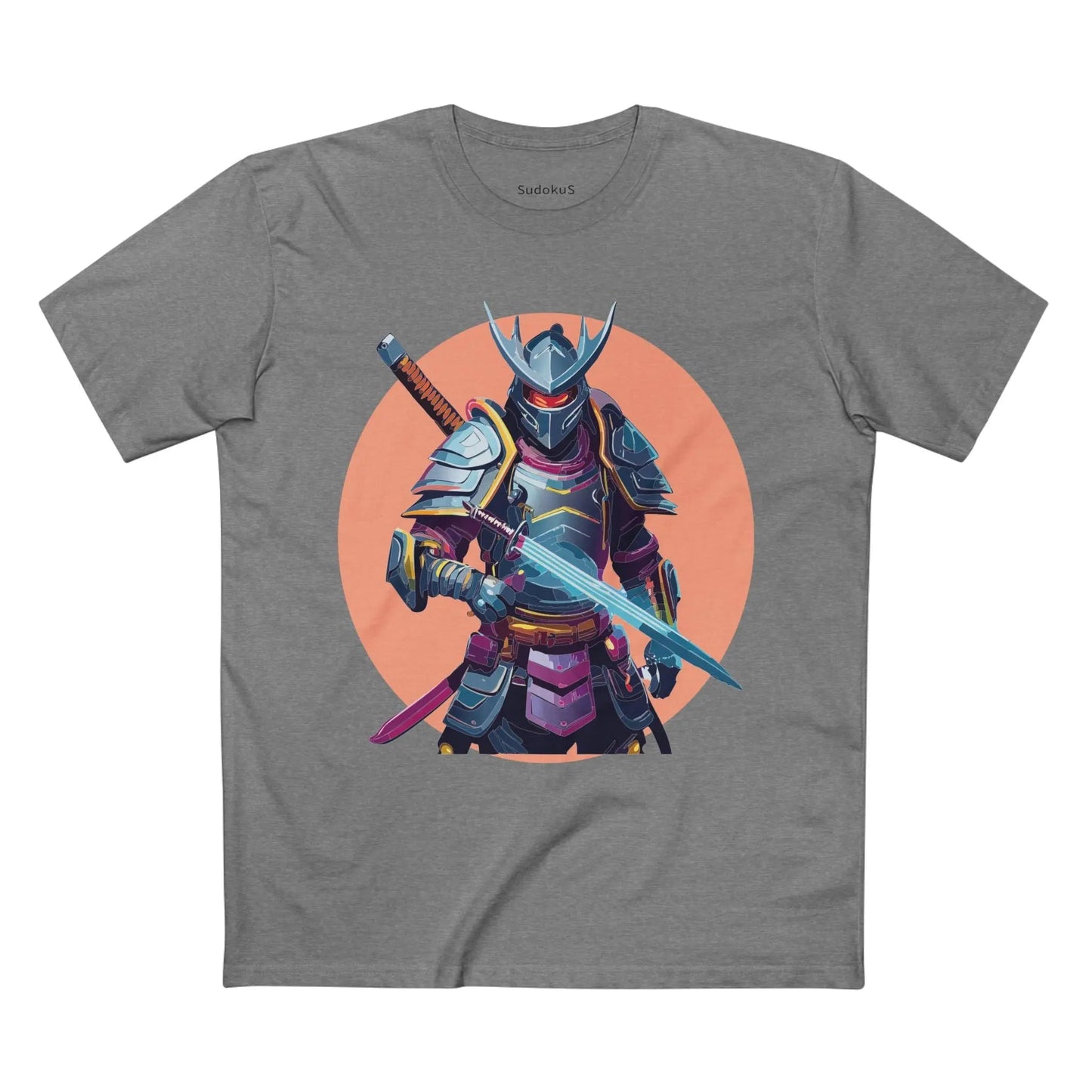 Samurai Graphic Unisex 100 Cotton Staple Tee 7
