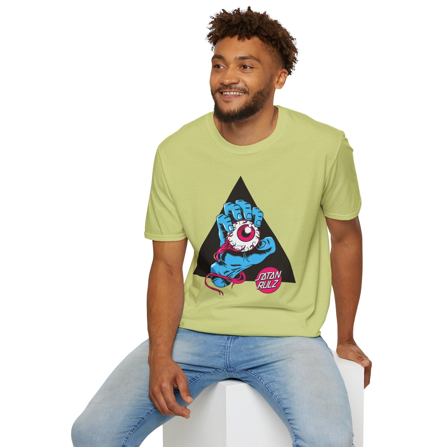 Cartoon T Shirt Unisex Animation Tee Funny Tee Gildan Softstyle 64000 100 Percent Ring Spun Cotton