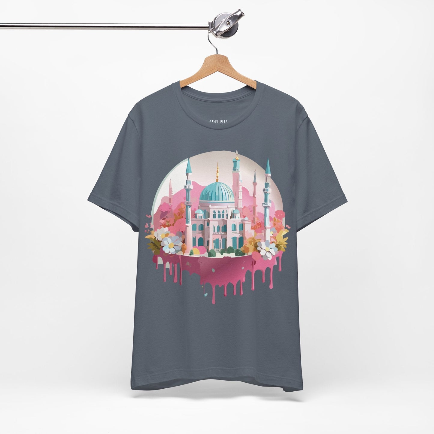 Istanbul Tourist Shirt Unisex Graphic Tee By Adelpha Premium Vintage Art Design Edition