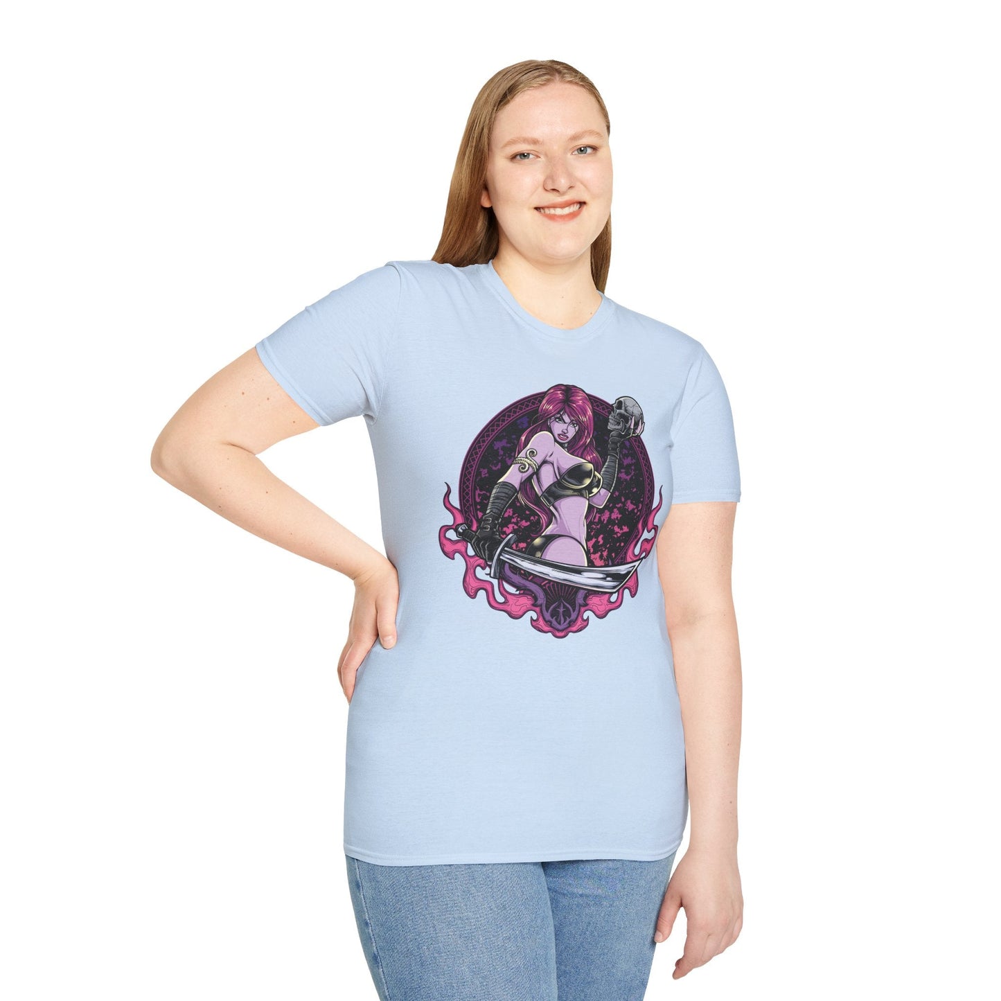 Unisex Art Design Shirt Graphic Tee Softstyle Gildan 64000 Hundred Percent Ring-Spun Cotton