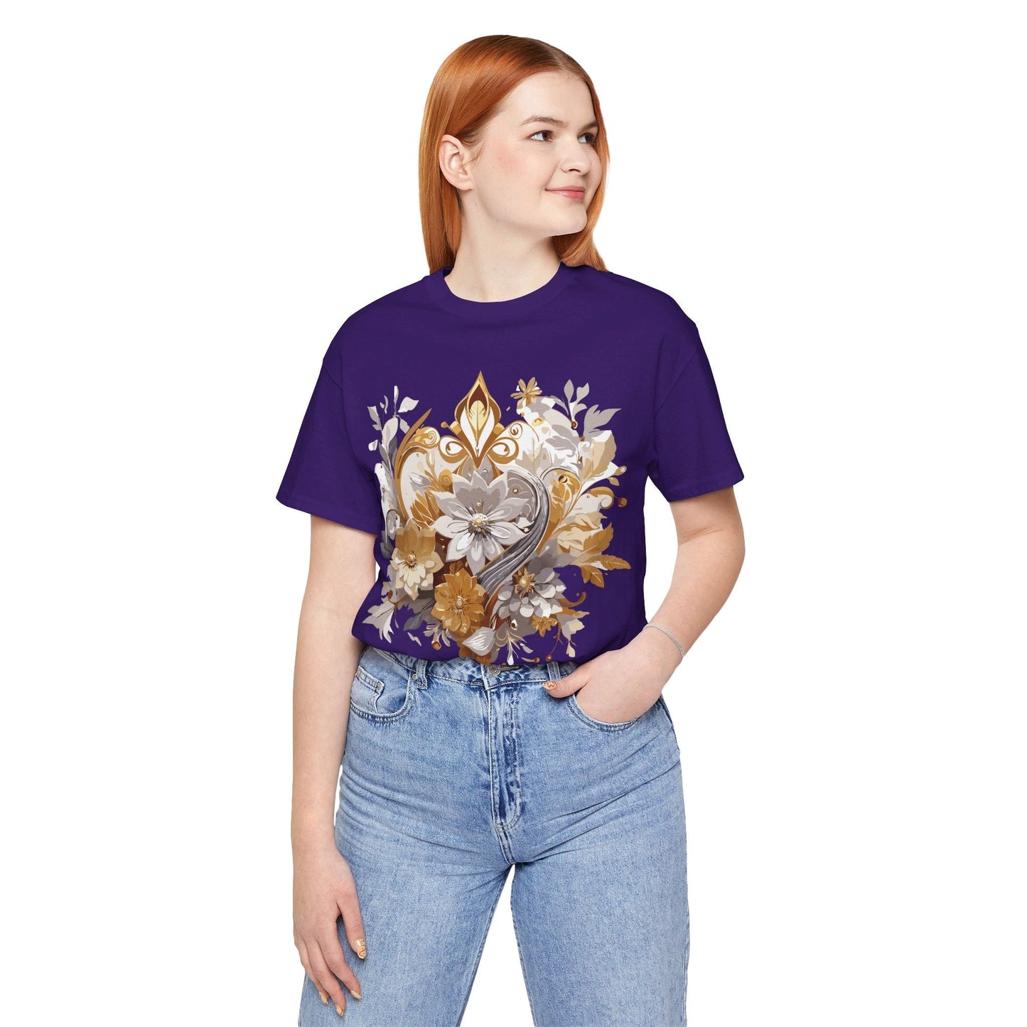 Jewelry Graphic Unisex 100 Cotton Vintage Treasure Art T-Shirt 7