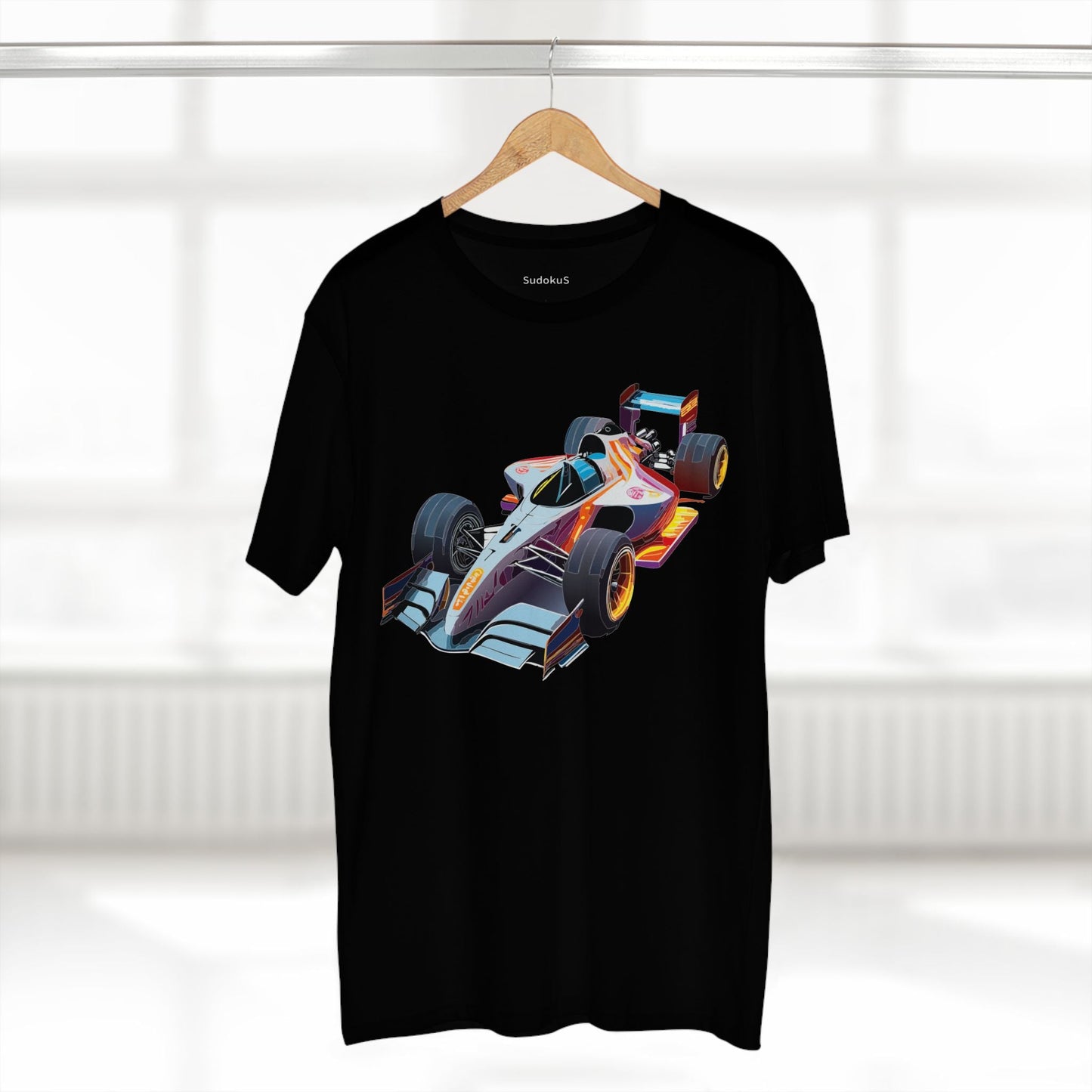 Car Graphic Unisex 100 Cotton Staple Tee 11