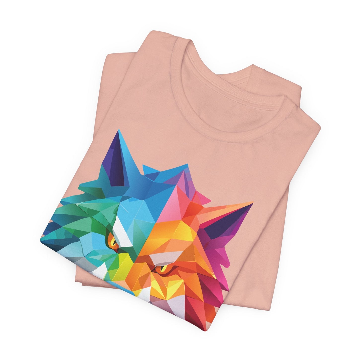 Unisex Animal Shirt Art Design Tee With Animals Wild Animals Shirt Short Sleeve