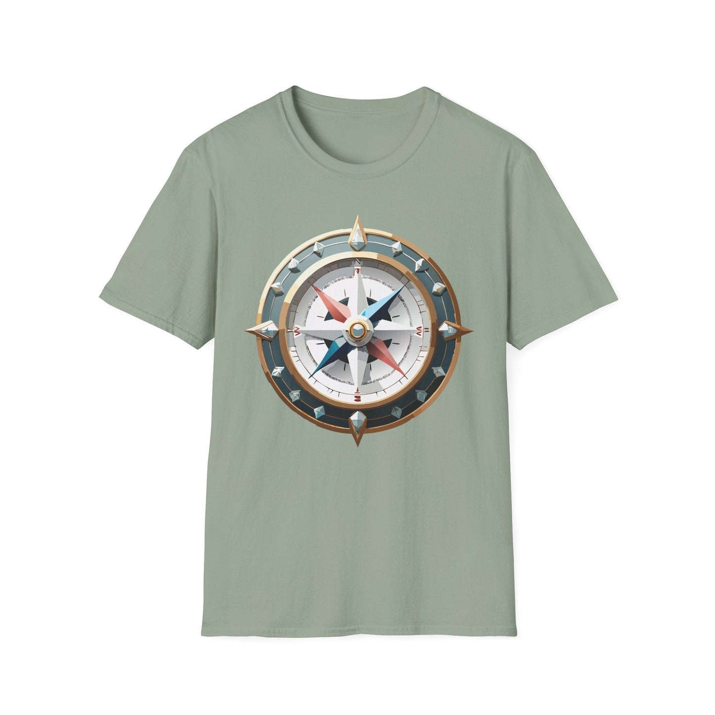 Compass Navigator Graphic Tee Unisex 100 Cotton 23