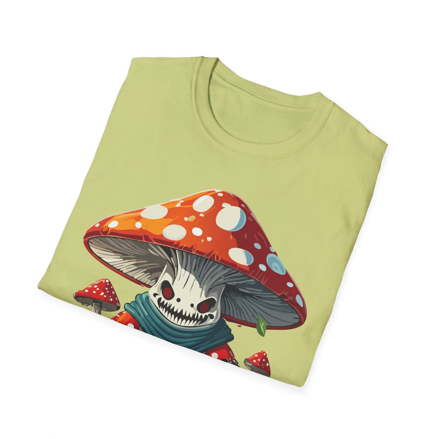 Unisex Mashroom T Shirt Funny Fungus Inspired Design Gildan Softstyle 64000 Tee Shirt