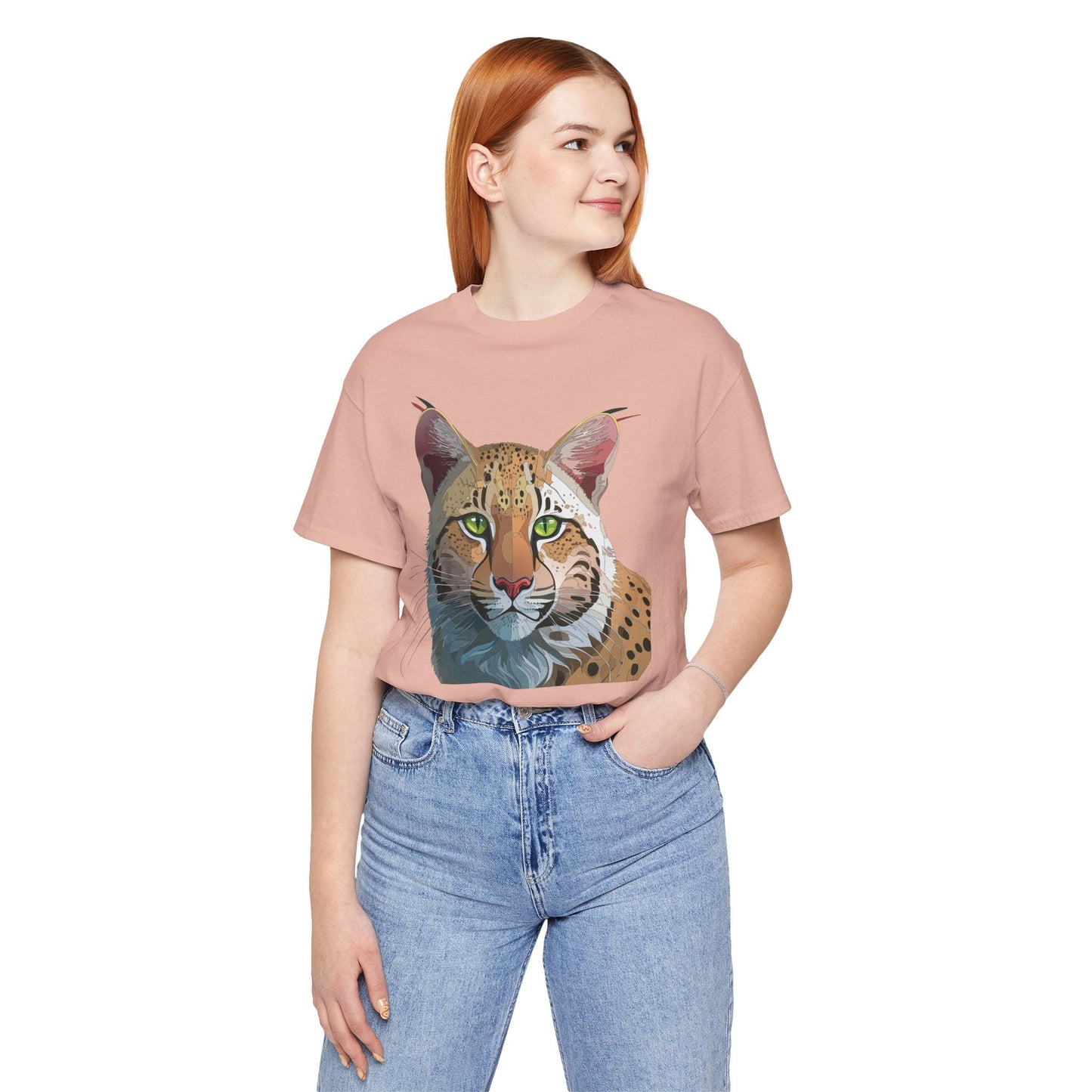 Unisex Animal Shirt With Animals Art Design Tee Wild Animals Shirt For Men Women