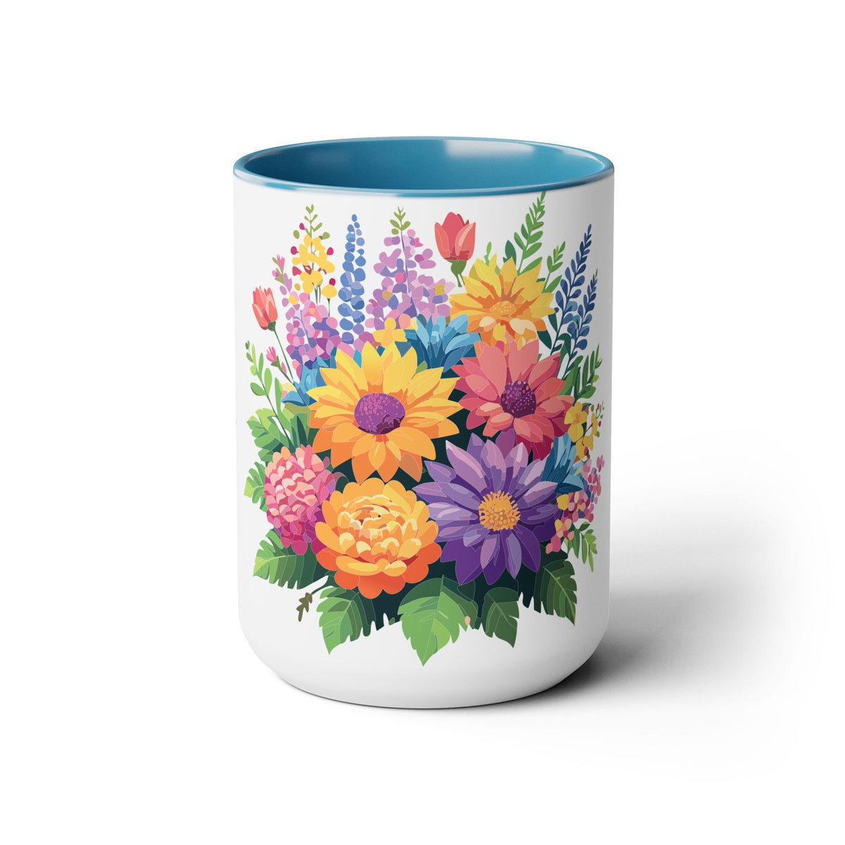 Floral Mug, Floral Cup