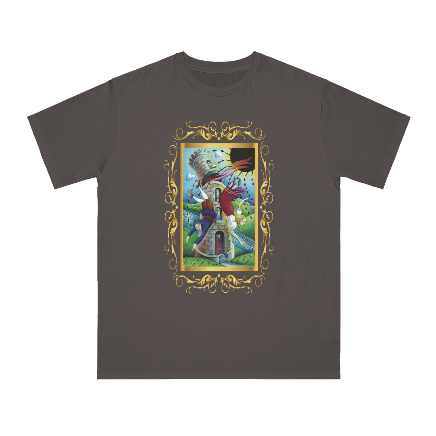 Camiseta unisex de algodón orgánico con cartas del tarot