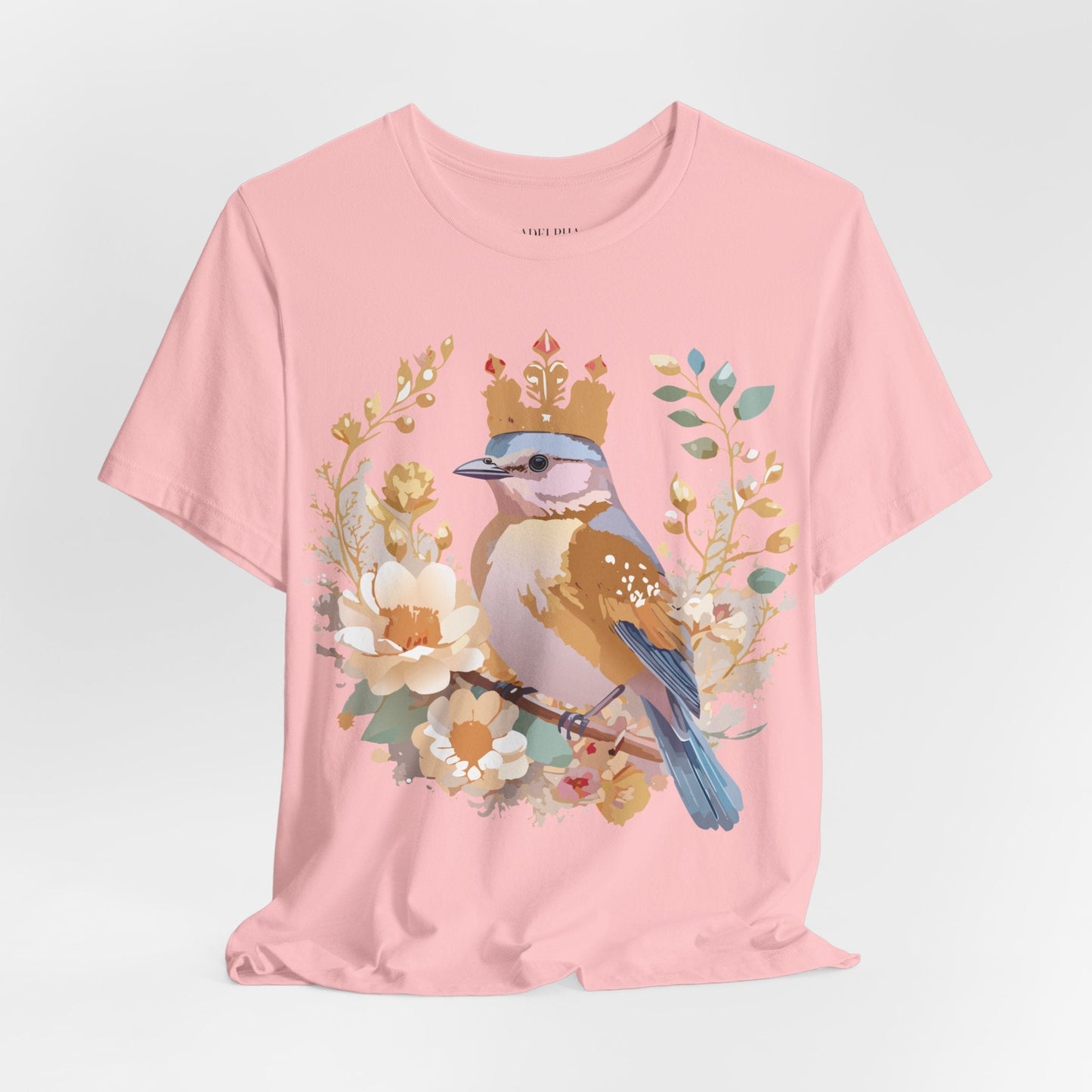 Medallion Graphic Unisex 100 Cotton Vintage Animal Medal Artwork Tee 19