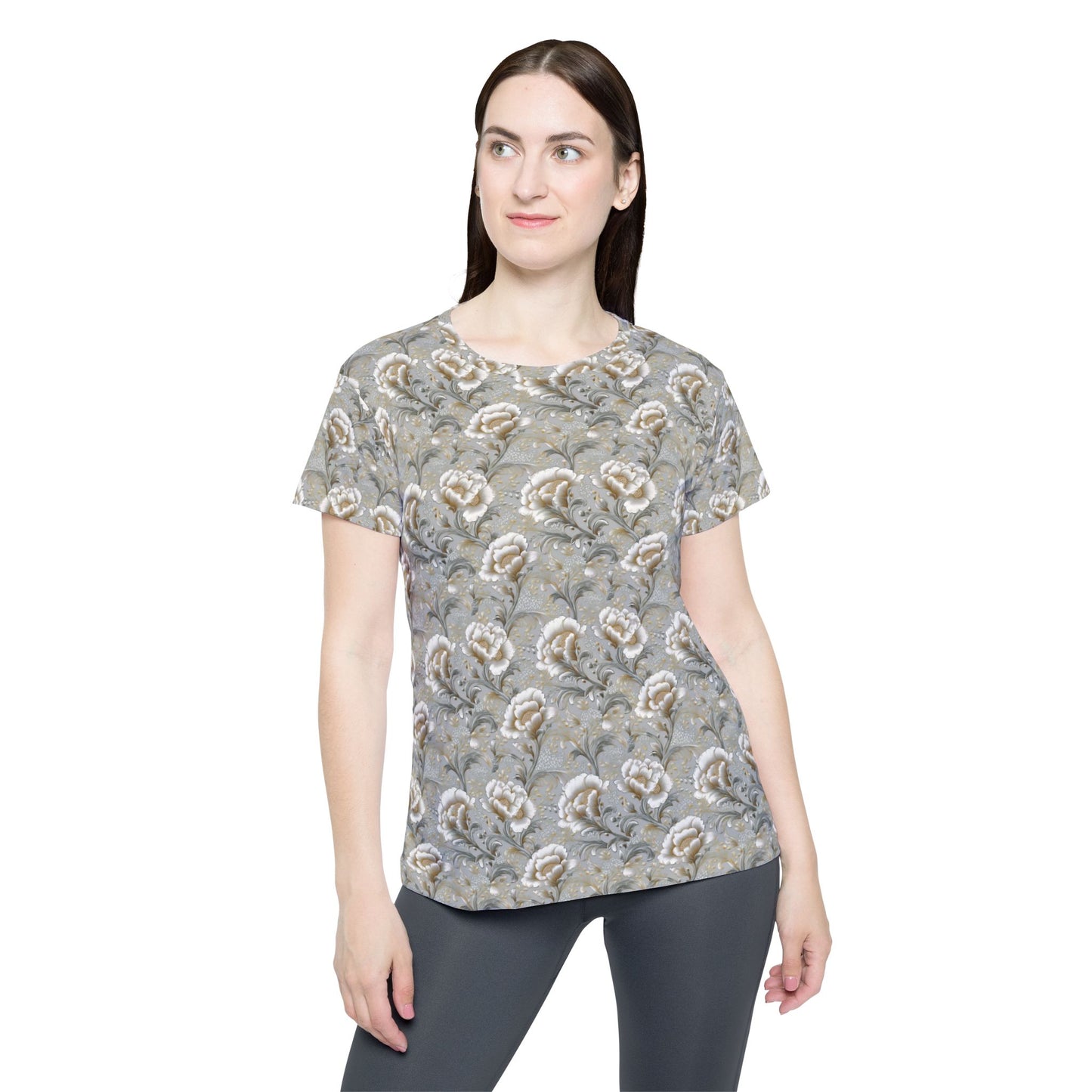 Floral Print Shirt, Shirt with Flowers