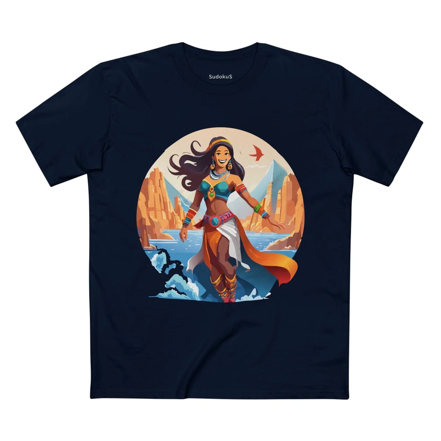 Dancer Graphic Unisex 100 Cotton Staple Tee 4
