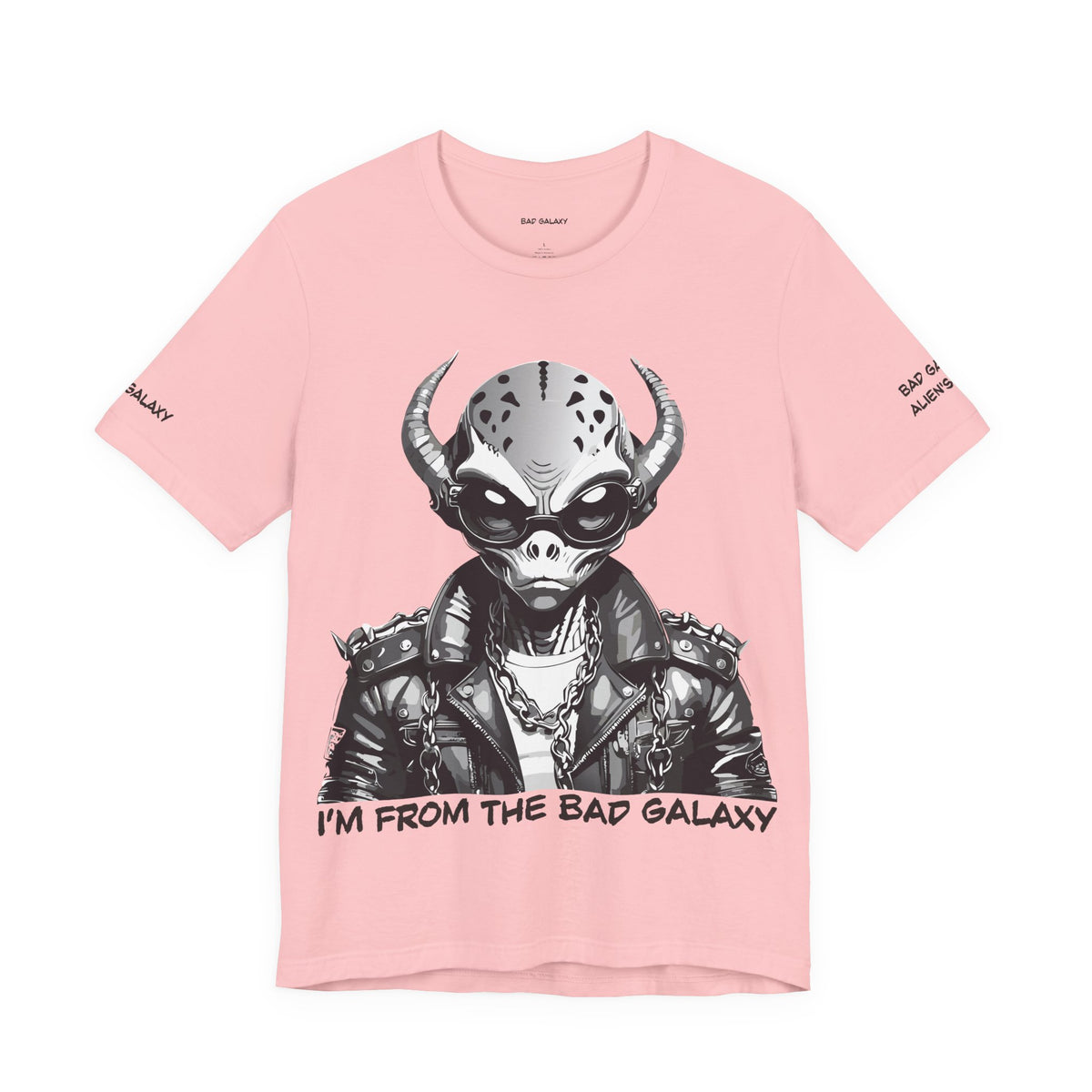 Alien Graphic Unisex Cotton Bella+Canvas Tee with Art Design b67
