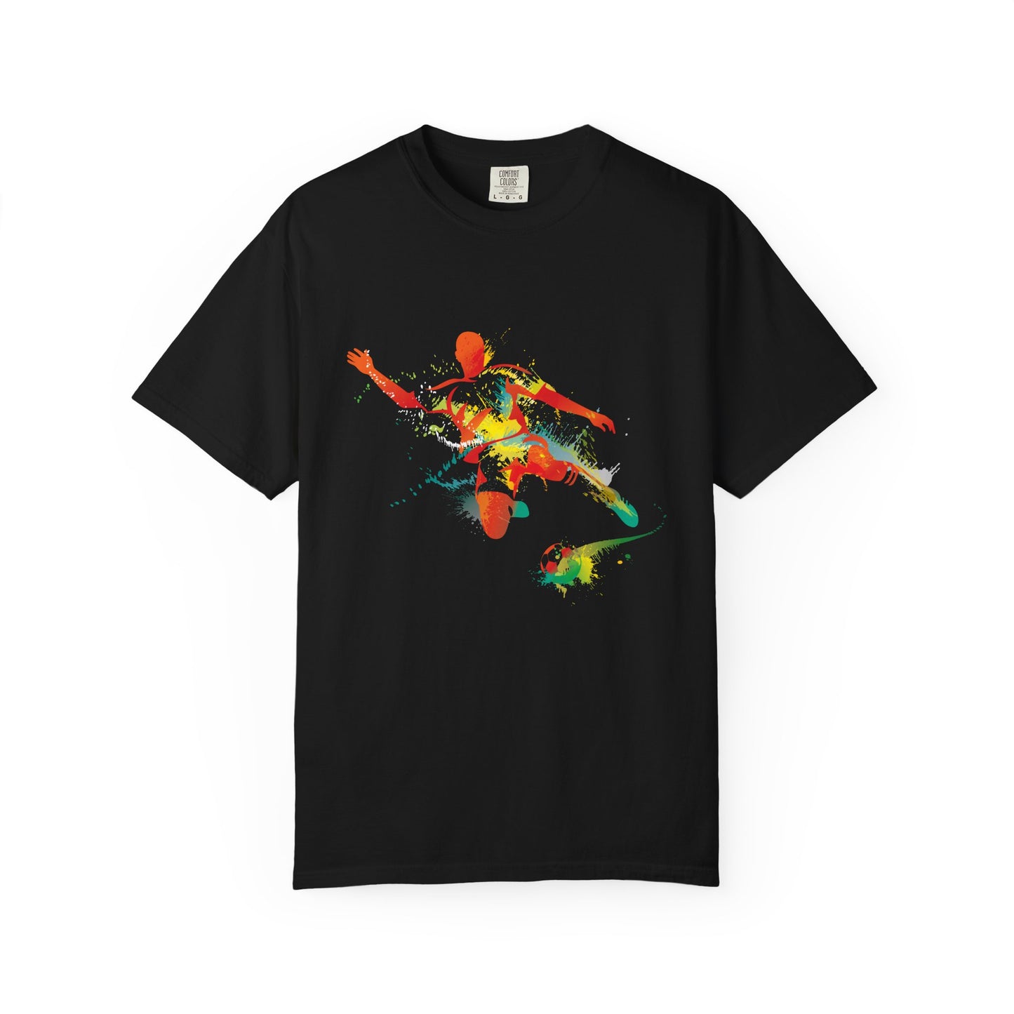 Sports Graphic Unisex T-Shirt Garment Dyed Cotton Relaxed Fit Comfort Colors 6