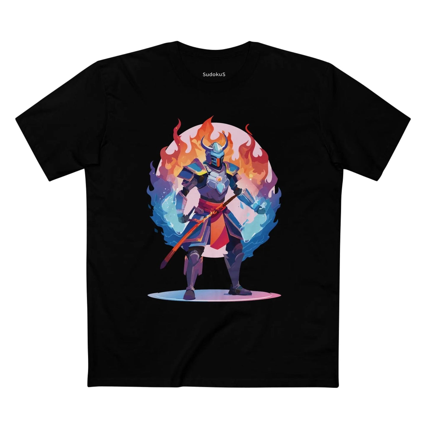 Samurai Graphic Unisex 100 Cotton Staple Tee 23