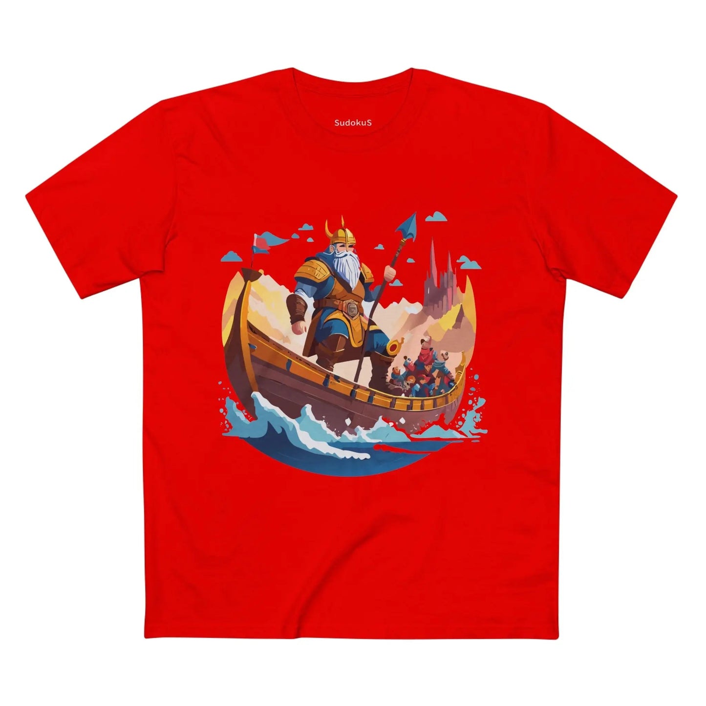 Viking Graphic Unisex 100 Cotton Staple Tee 29
