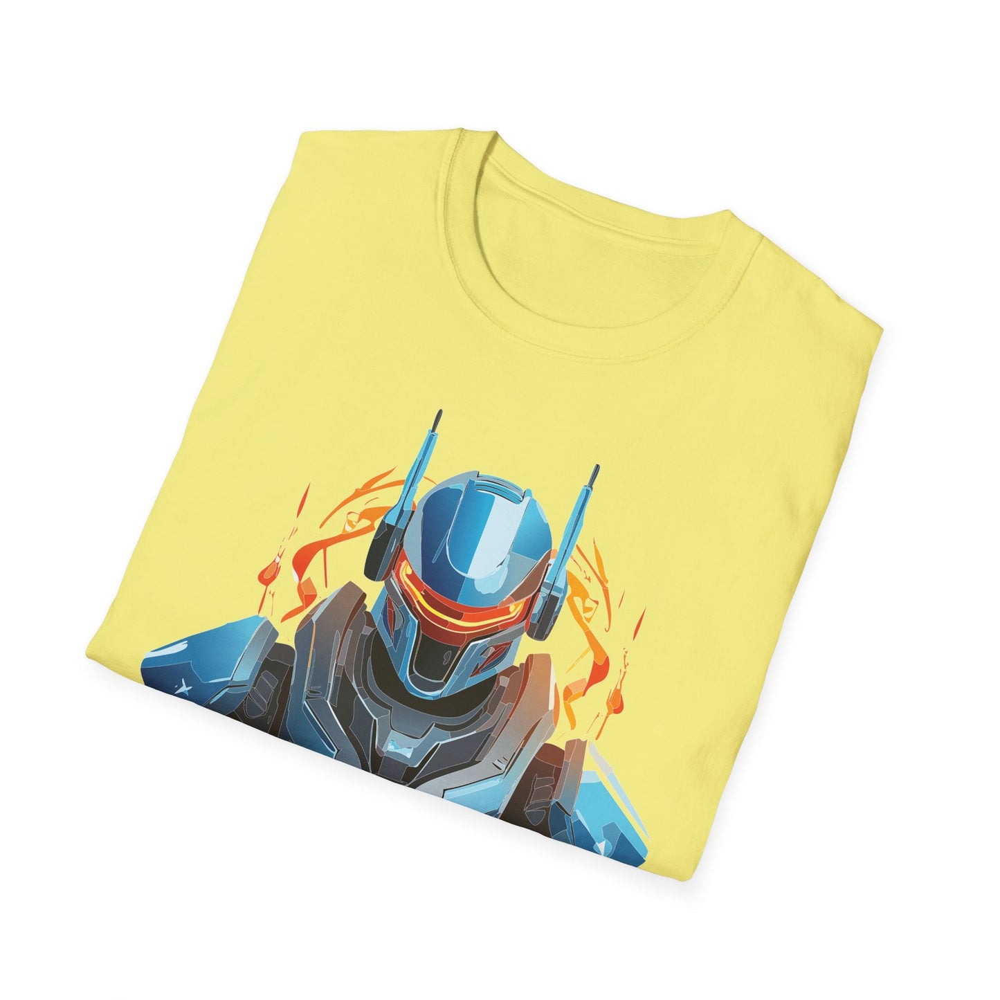 Cyborg Tee Robot Shirt Terminator Design Unisex Gildan Softstyle 64000 100 Percent Ring Spun Cotton