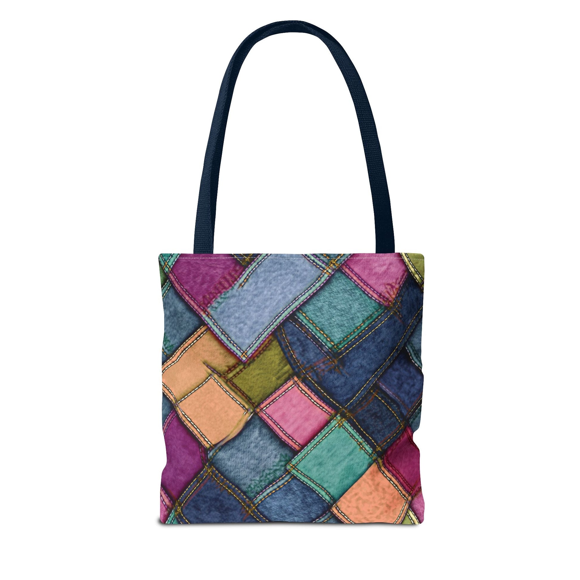 Denim Canvas Bag, Tote Bag Denim Printify