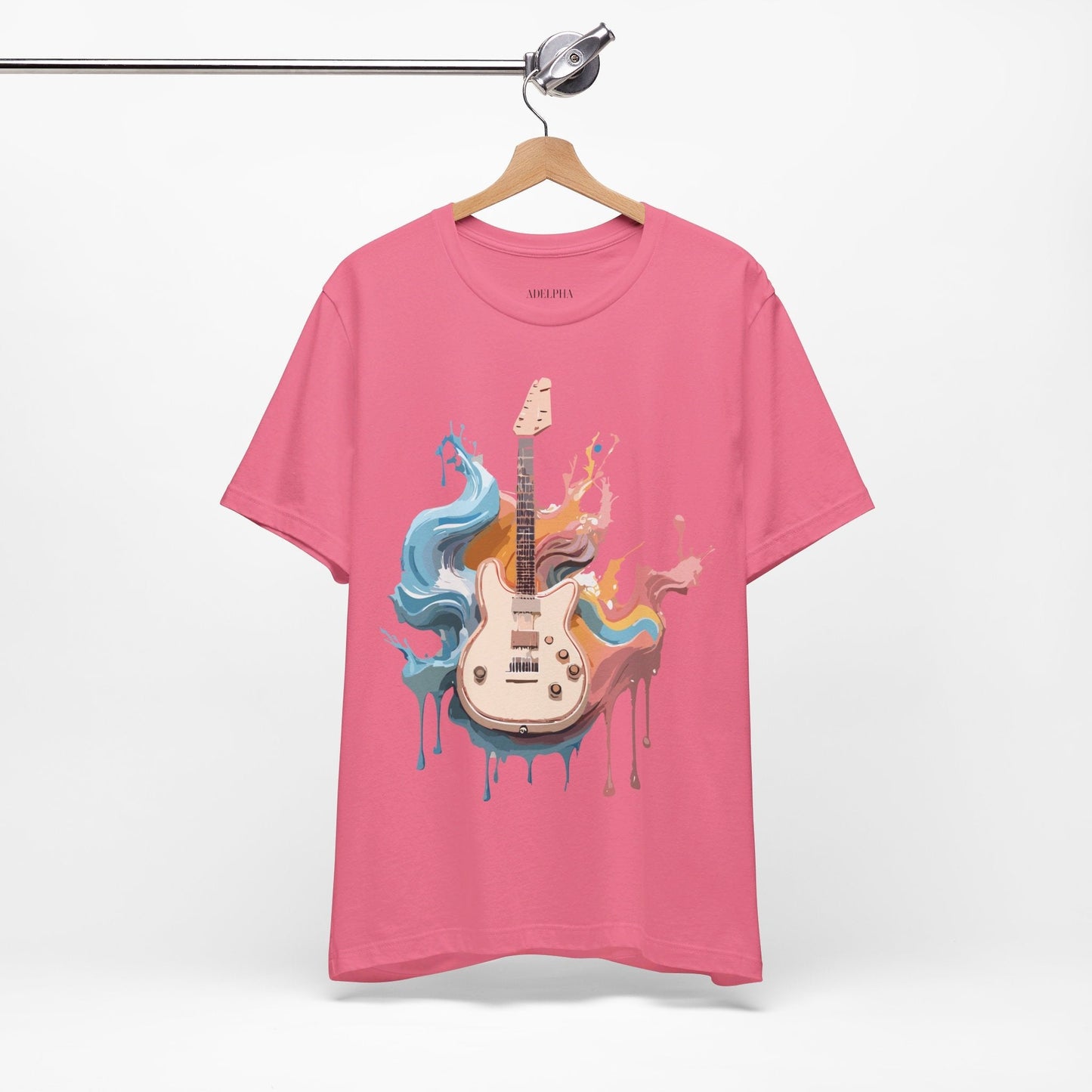 Music T Shirt Unisex Graphic Tee Featuring Original Adelpha Artwork Vintage Inspired Design