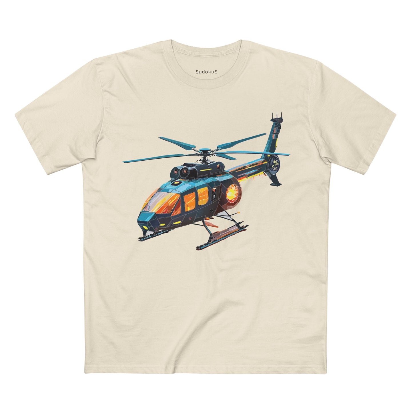 Chopper Graphic Unisex 100 Cotton Staple Tee 2