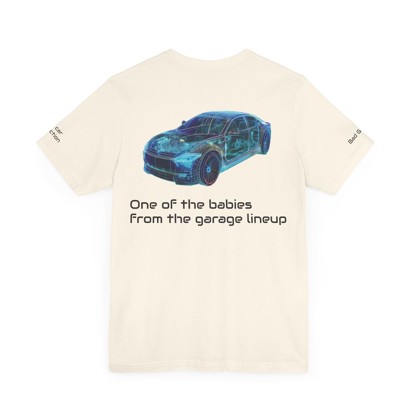 Car Graphic Tee Shirt For Auto Lovers 100 Percent Cotton Made In USA Eco Friendly Ink