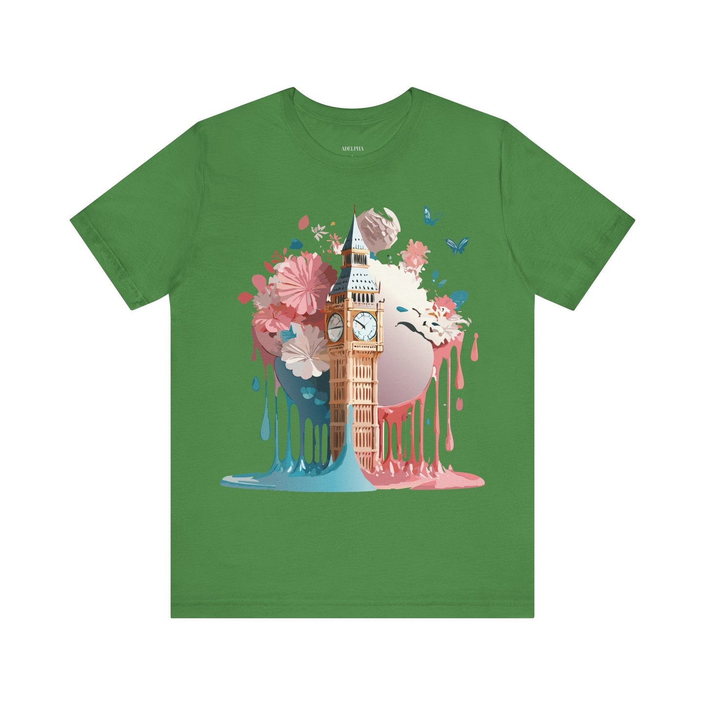 Adelpha London Graphic T Shirt Unisex Short Sleeve Tee For Everyday Style And Travel