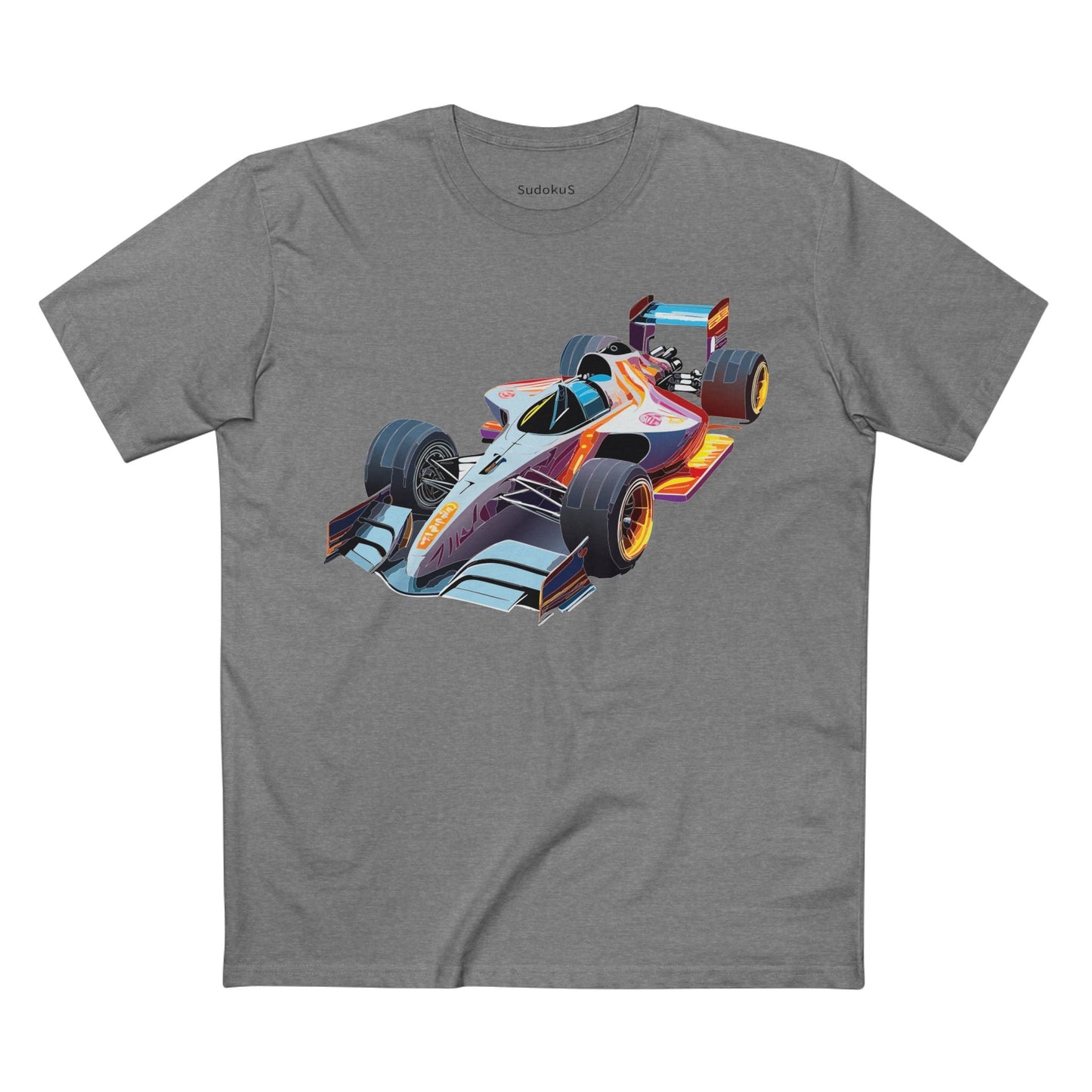 Car Graphic Unisex 100 Cotton Staple Tee 11