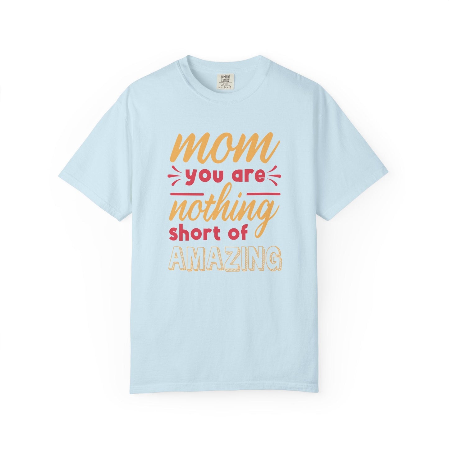 Mom T-shirt Mother's Day Mama Tee Unisex Comfort Colors Garment-Dyed Cotton h21