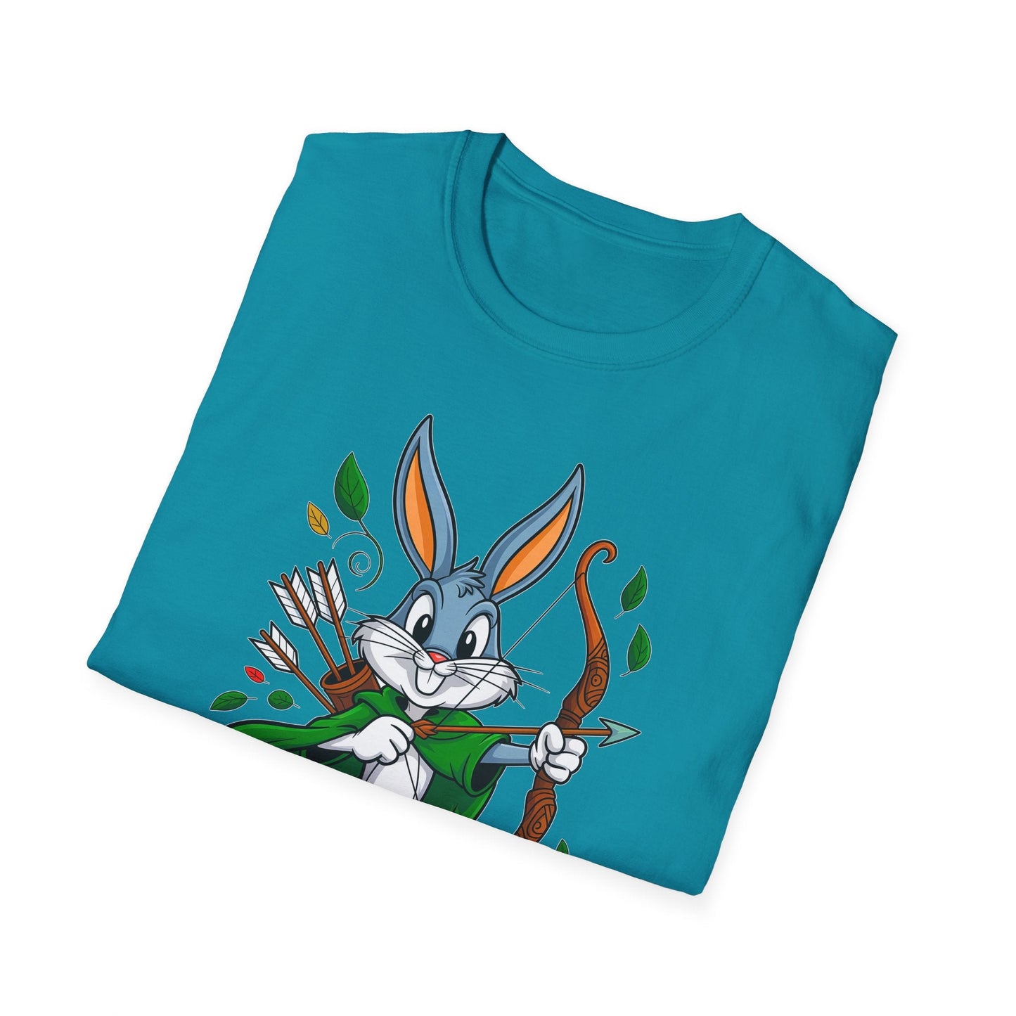 Bugs Bunny T Shirt Unisex Gildan Softstyle 100 Percent Ring Spun Cotton Cartoon Shirt Graphic